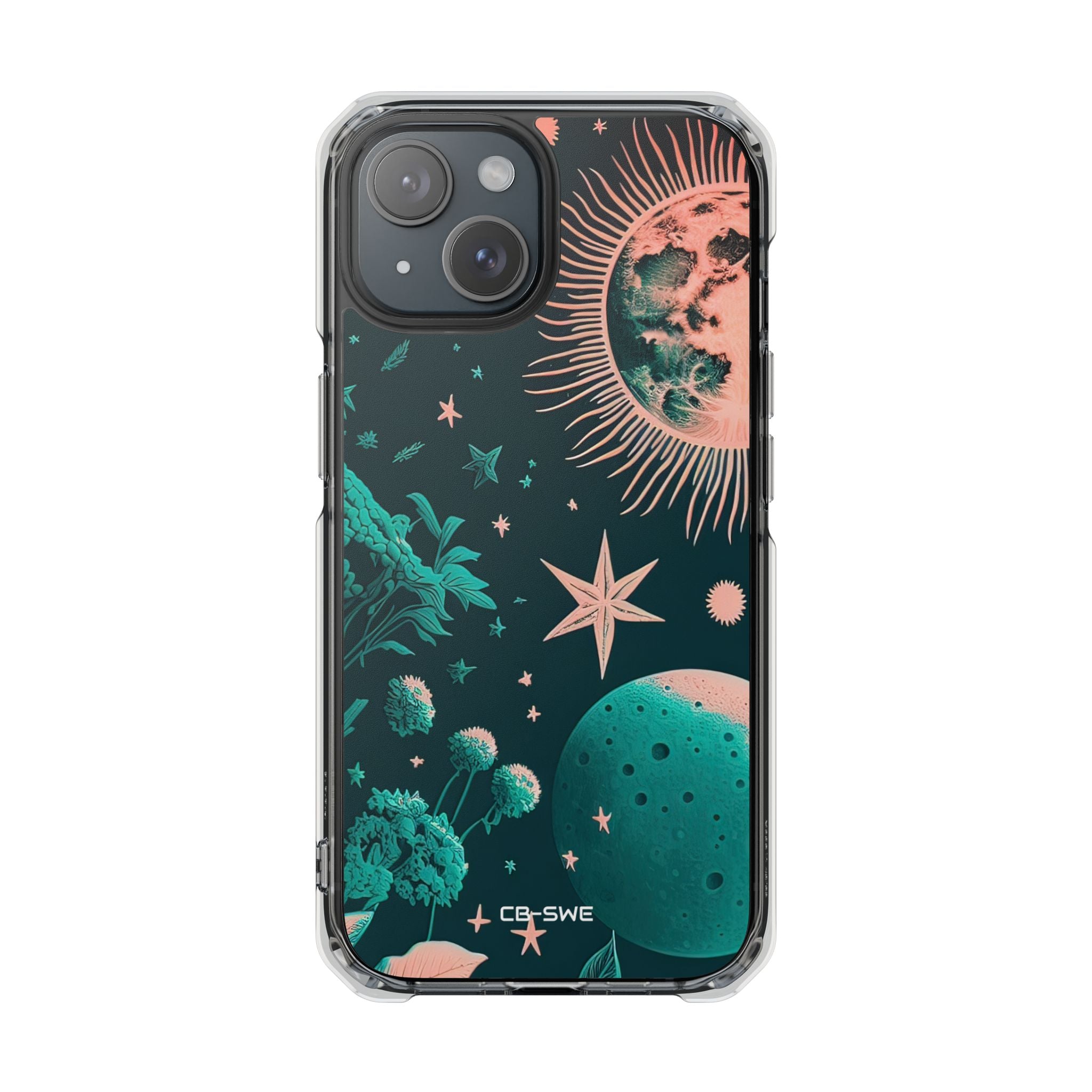 Celestial Botanical Night iPhone Case - Impact