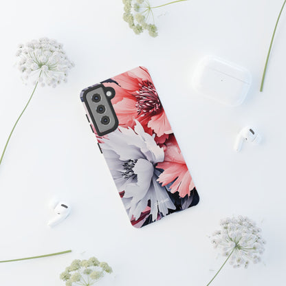 Digital Floral Elegance - Samsung Case
