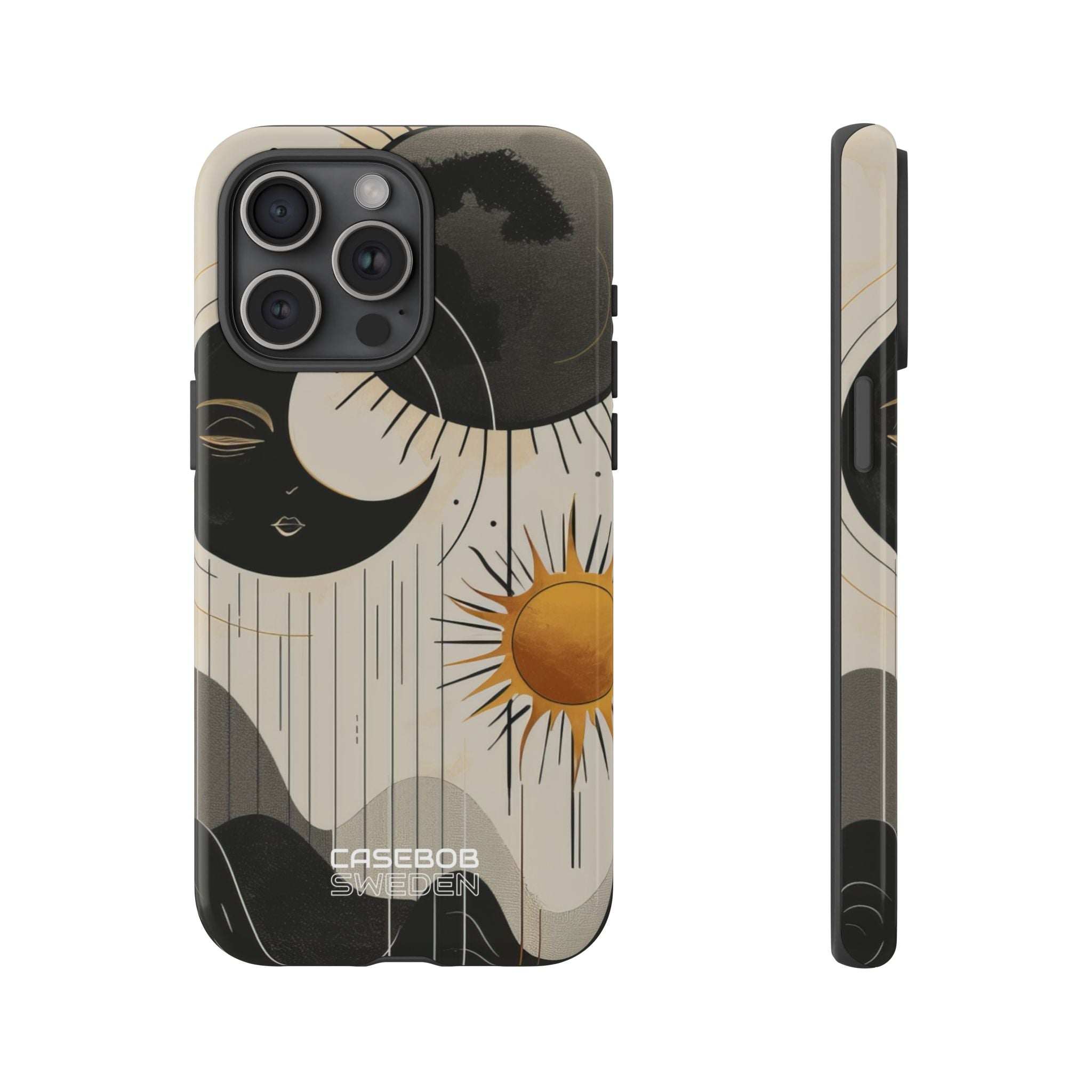 Moon Sun Harmony iPhone 15 - Resistente