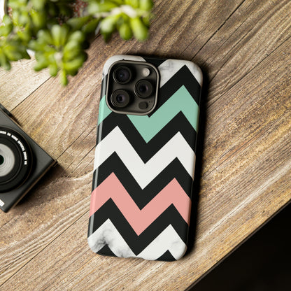 Chevron Shapes - Protective Phone Case