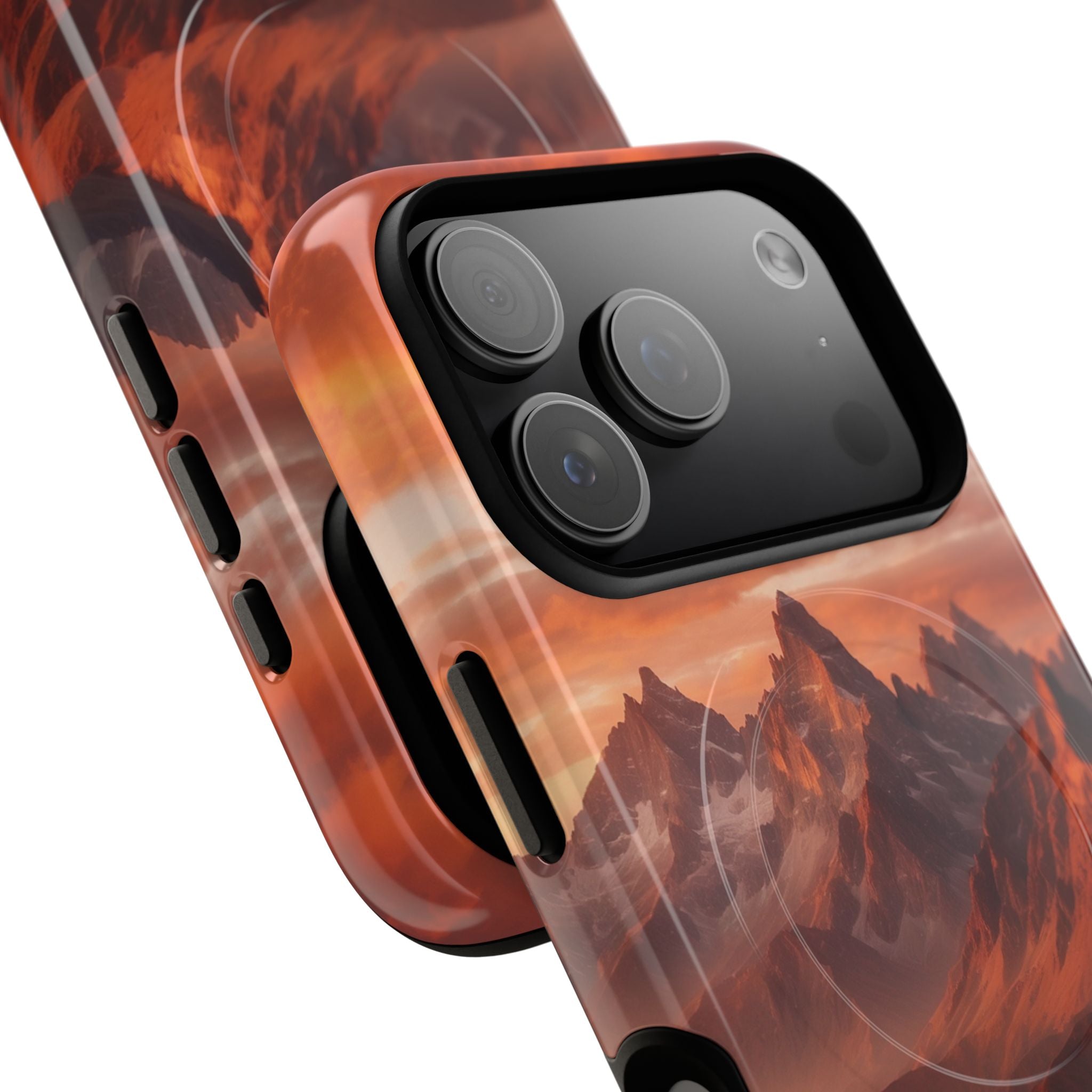 Jagged Glow iPhone 17 Pro Case - Tough+