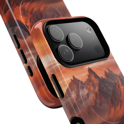 Jagged Glow iPhone 17 Pro Case - Tough+