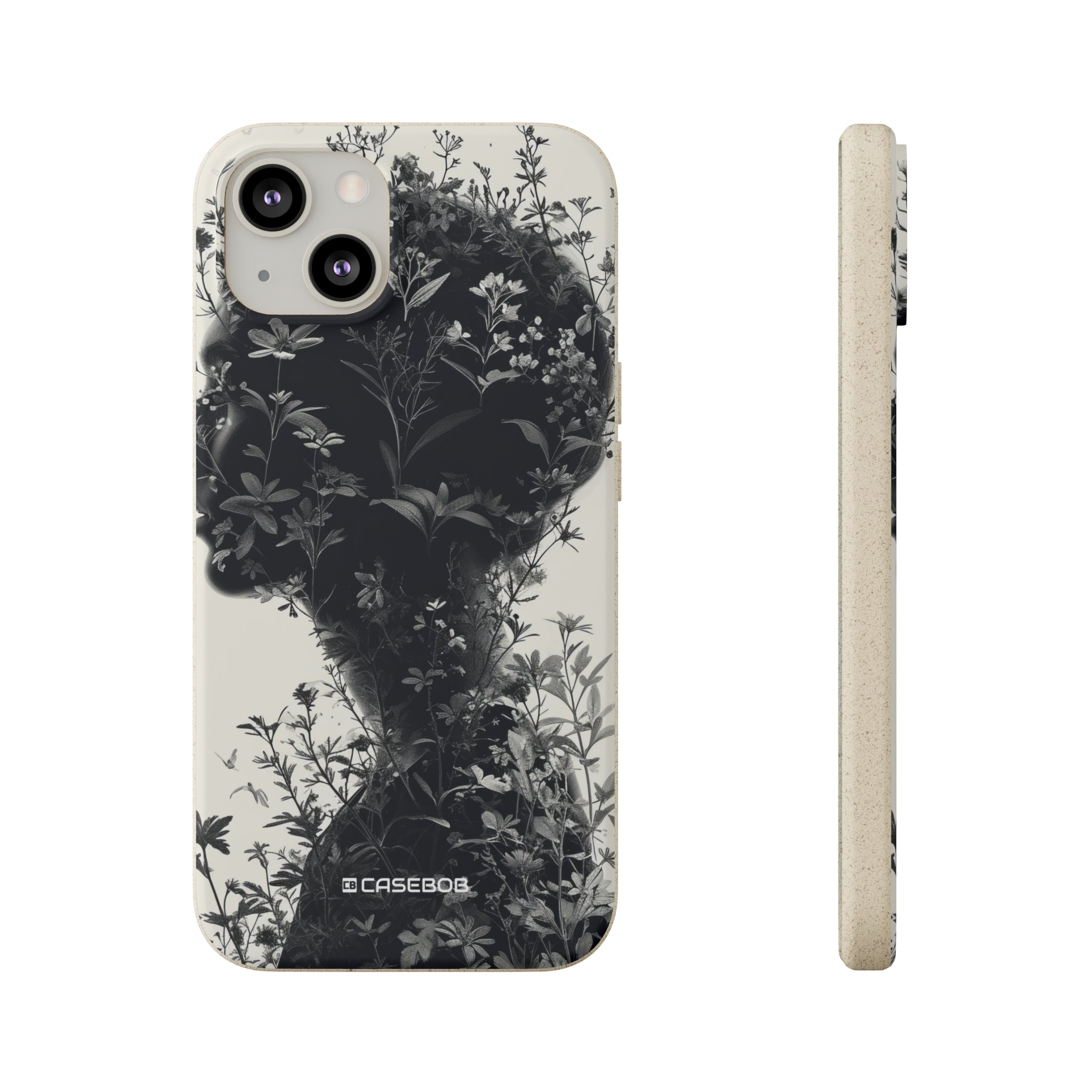 Botanical Silhouette Essence | Biodegradable Phone Case