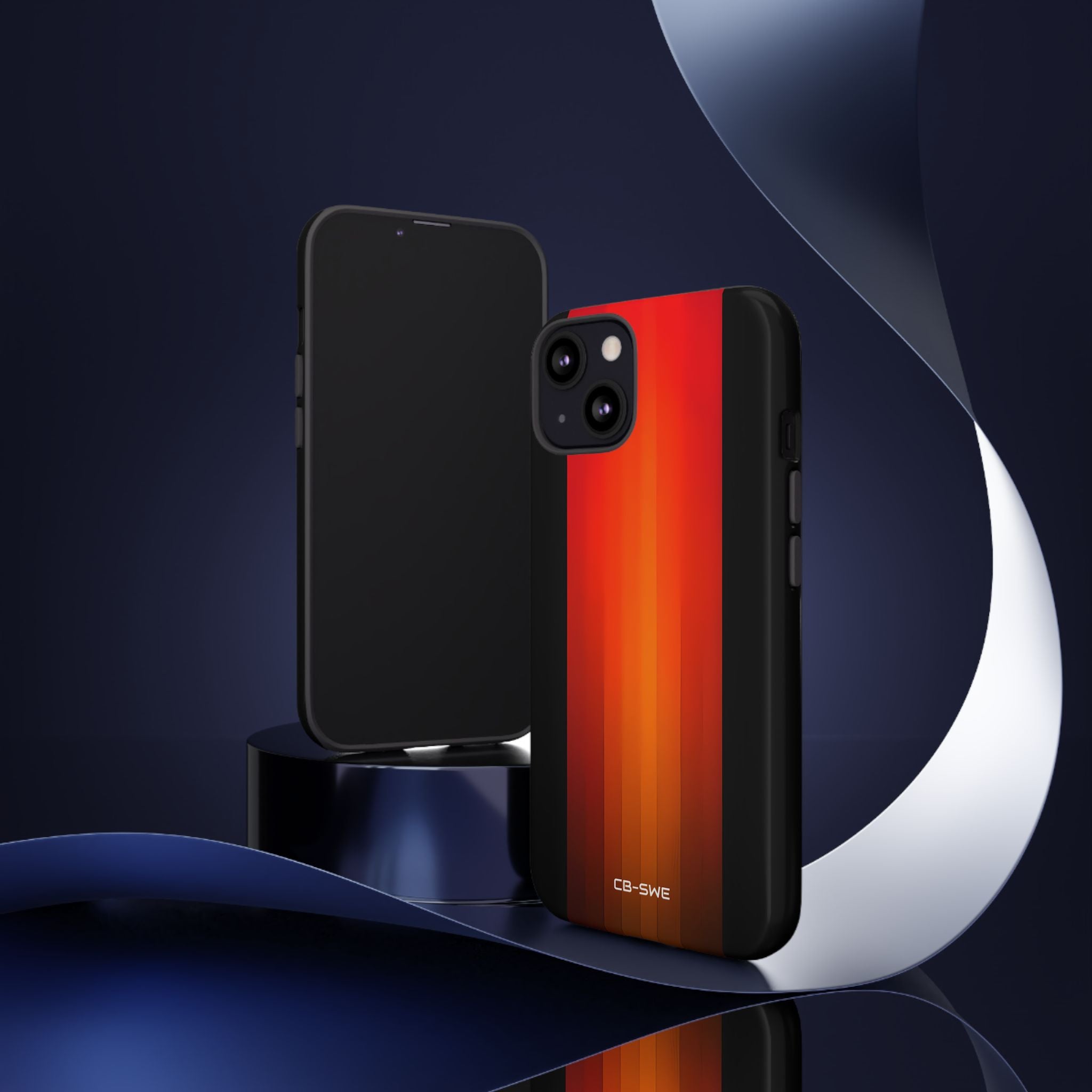 Fiery Symmetry Blaze - iPhone Case