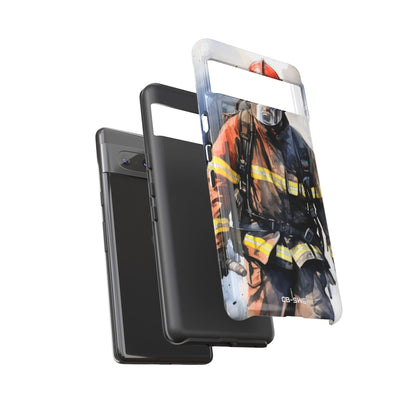 Firefighter In Motion - Google Pixel Case