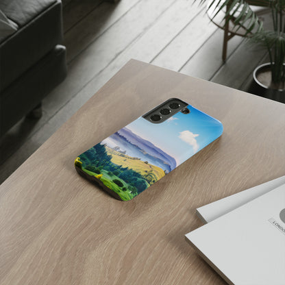 Mountain Sunny Day - Protective Phone Case