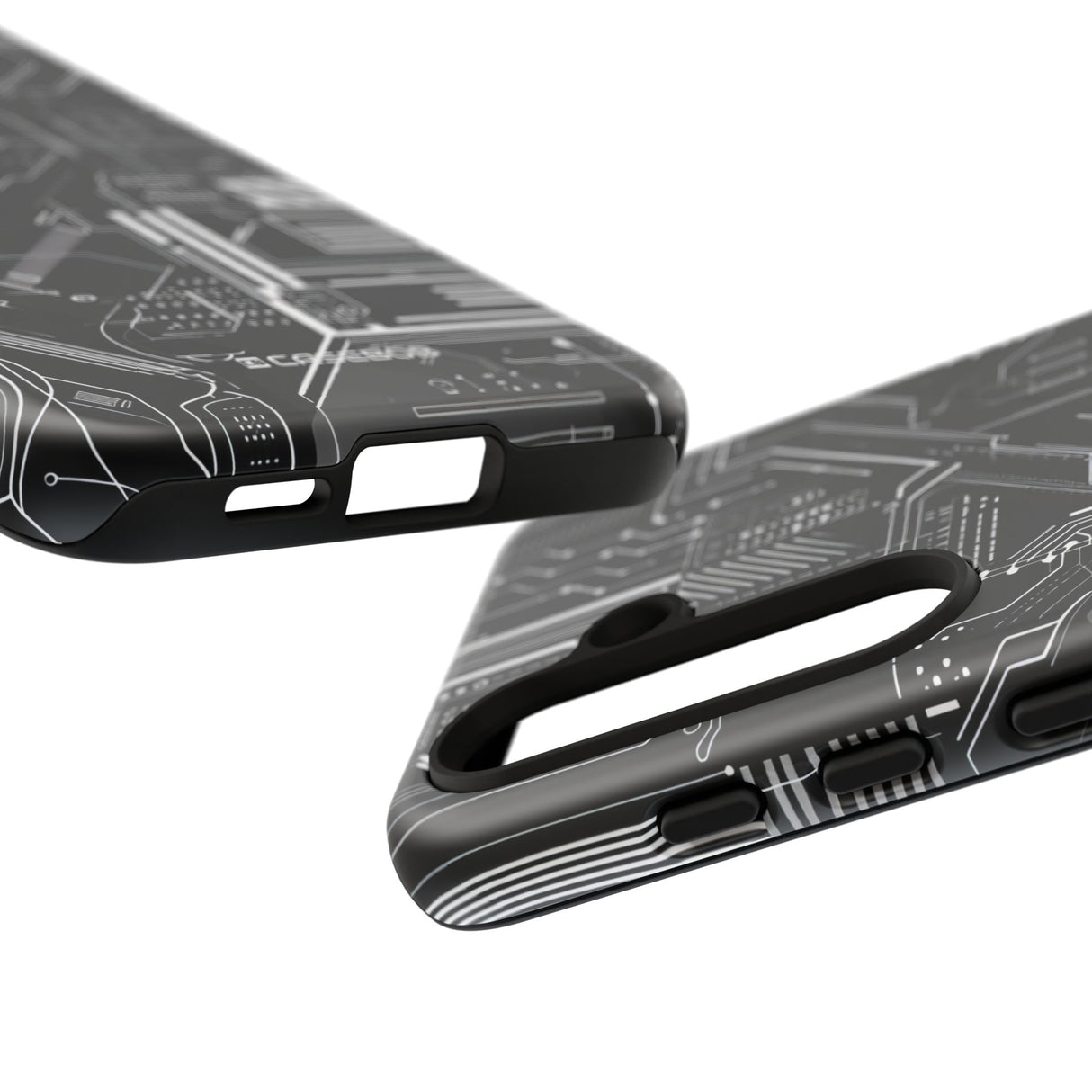 Circuitry Elegance: Futuristic Precision - For Samsung S24