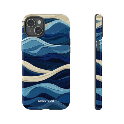 Ocean Rhythm iPhone 15 Plus Case - Tough