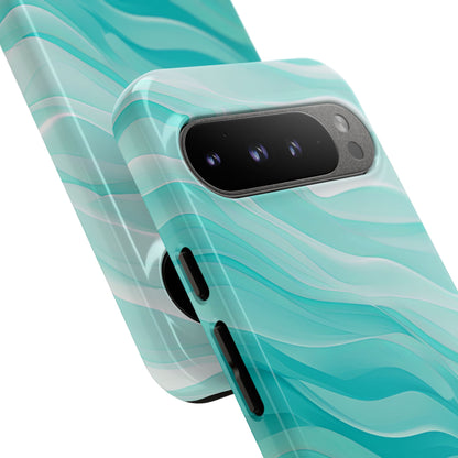 Fluid Serenity Waves Google Pixel 9 - Tough Phone Case