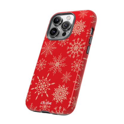Snowflakes Dance Bright - iPhone Case