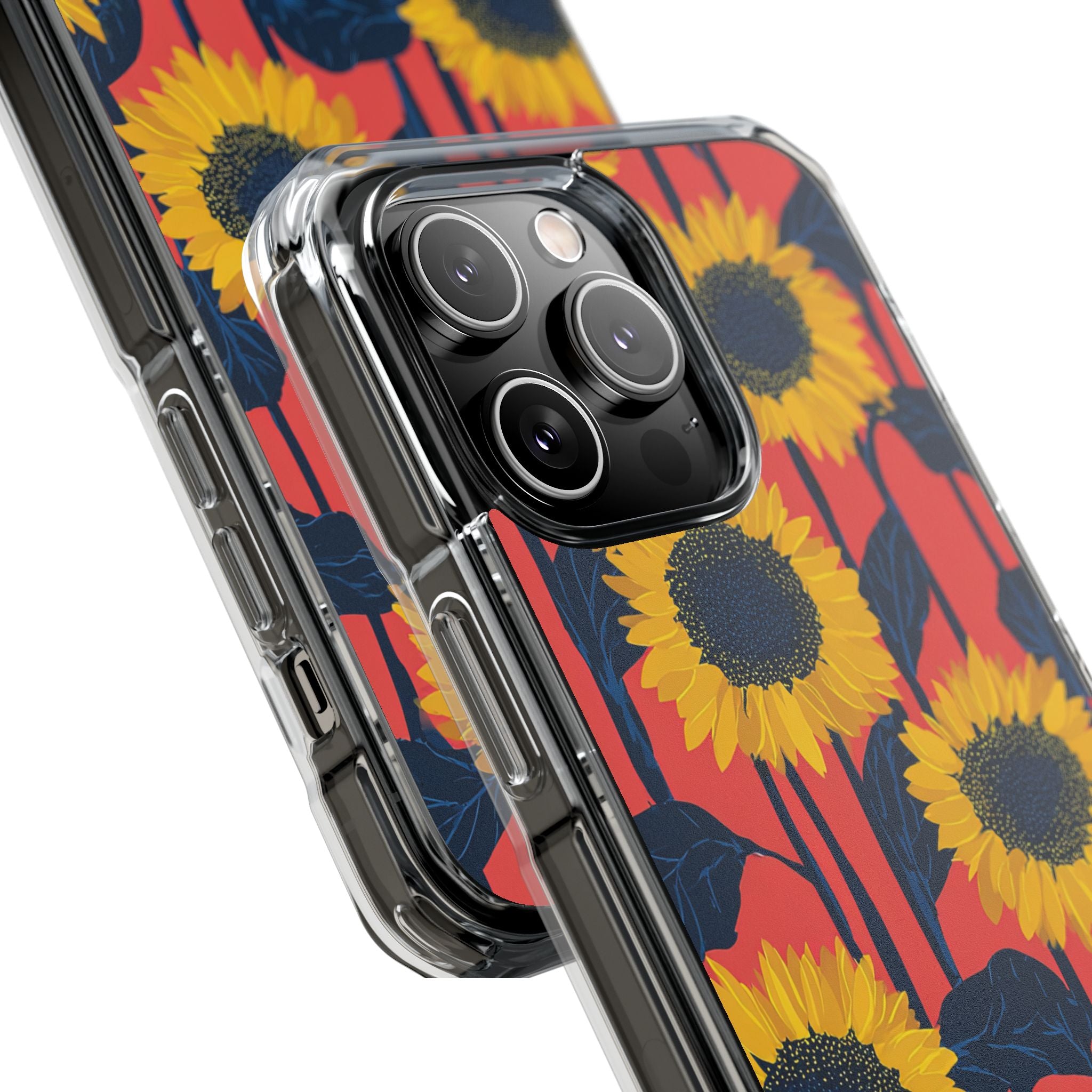 Vibrant Sunflower Rhythm iPhone Case - Impact