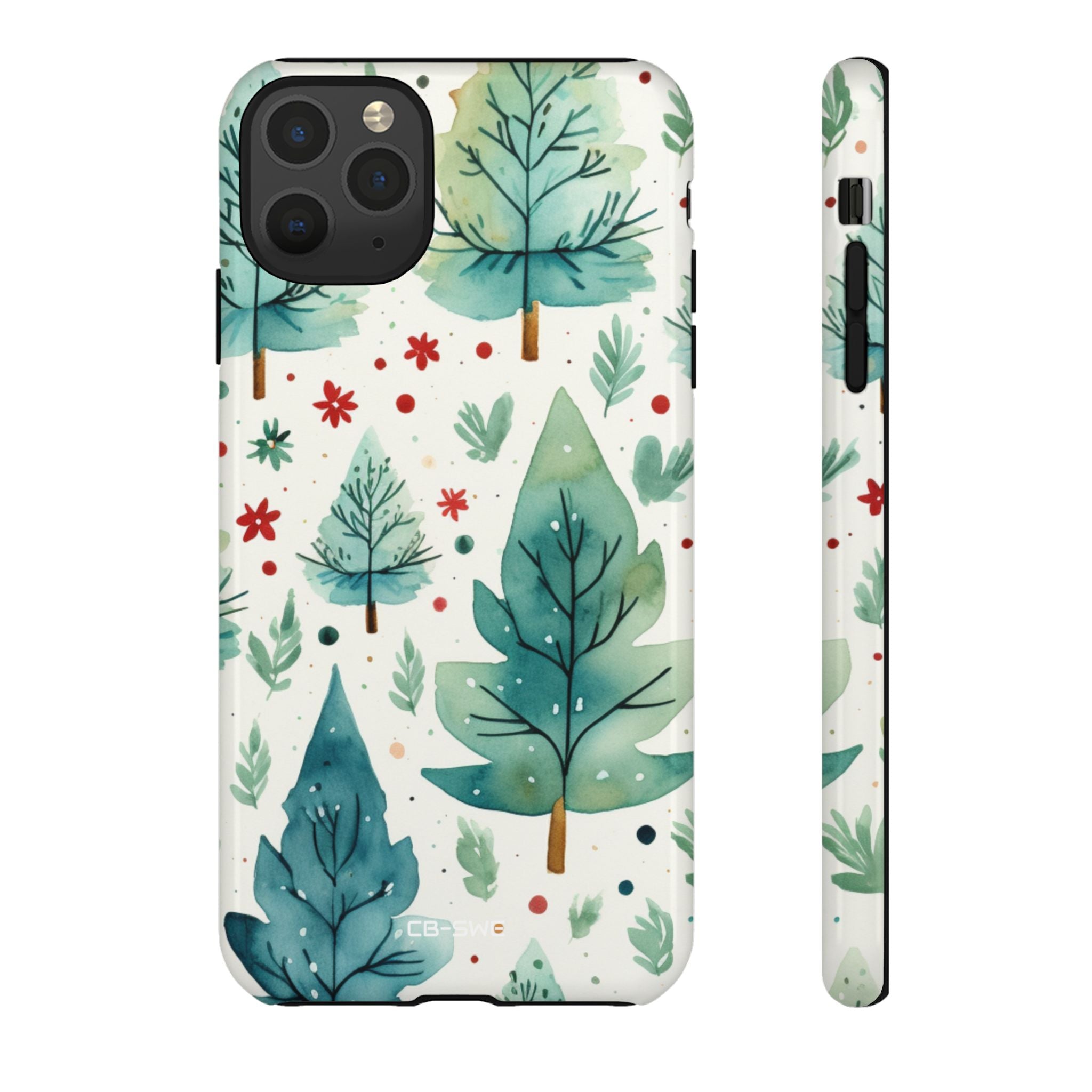 Joyful Evergreen Dance - iPhone Case