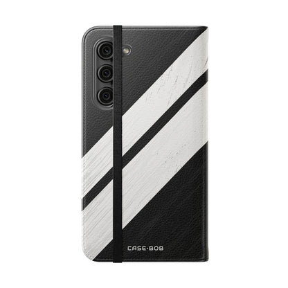 Striped Texture - Samsung S23+ Case - Wallet