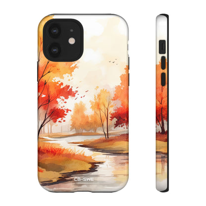 Autumn Leaves Dance - iPhone Case