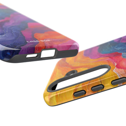 Vibrant Flow Samsung S25 Plus Case - Tough