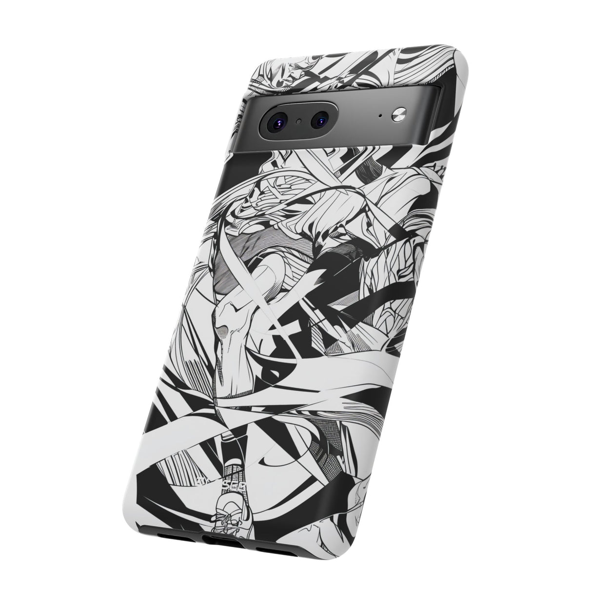 Dynamic Court Noir | Protective Phone Case for Google Pixel