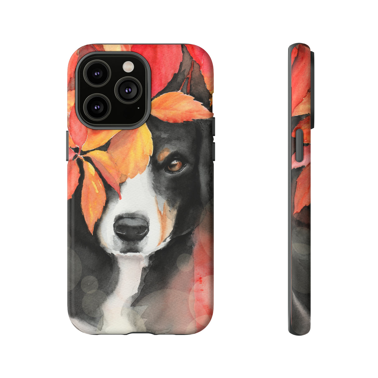 Watercolor Dog - Protective Phone Case