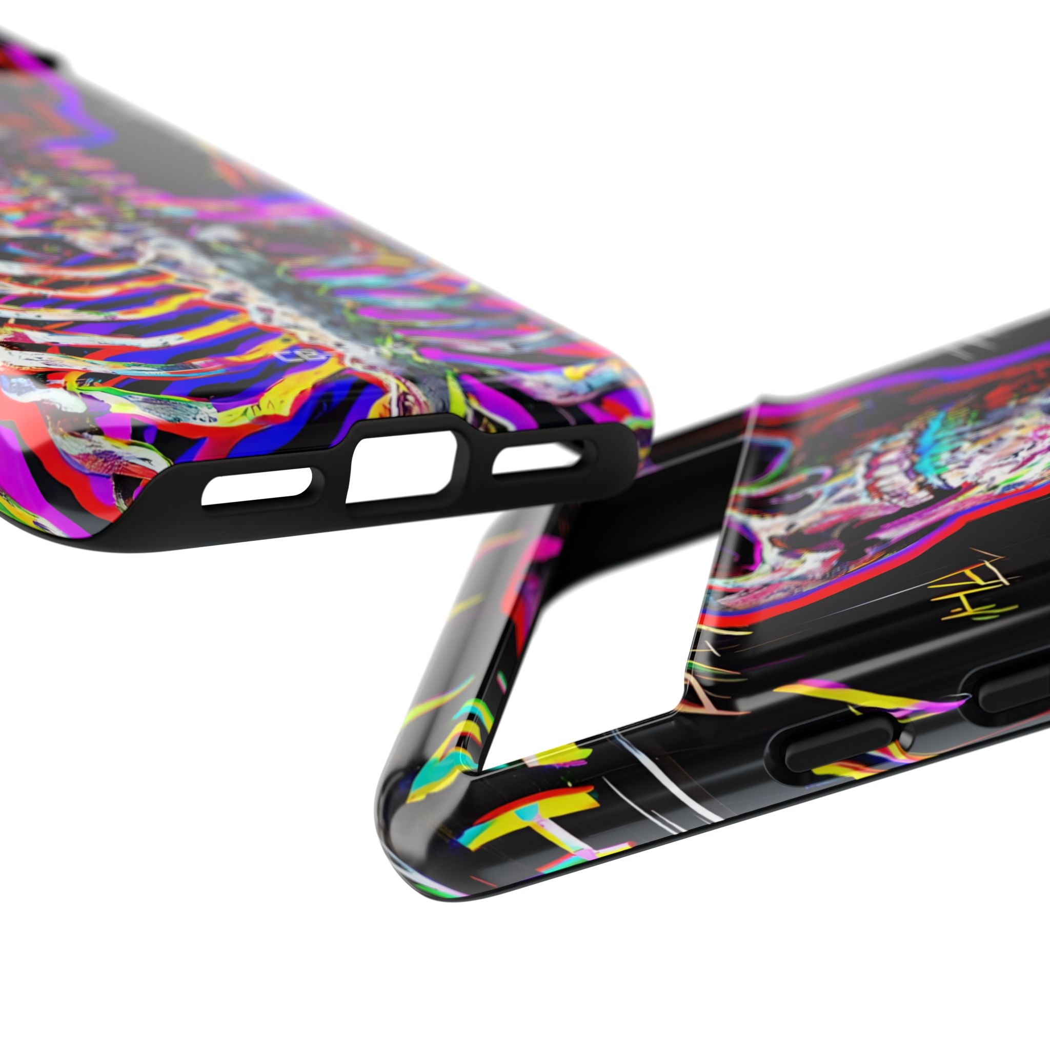 Neon Skeleton Chaos - Google Pixel Case
