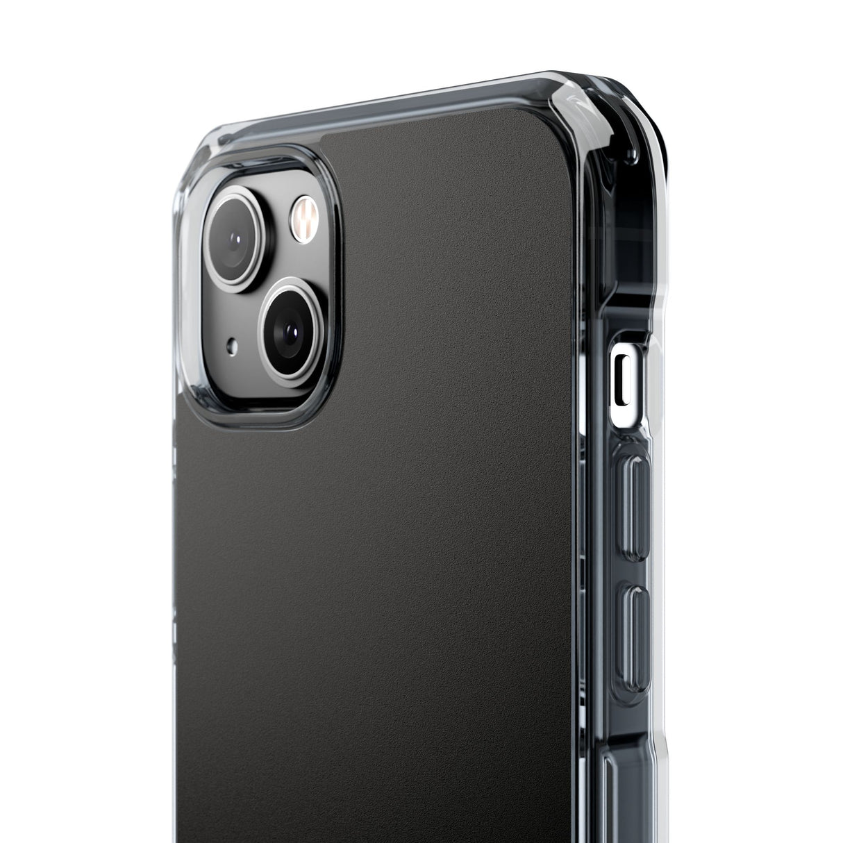 Black | Phone Case for iPhone (Clear Impact Case - Magnetic)