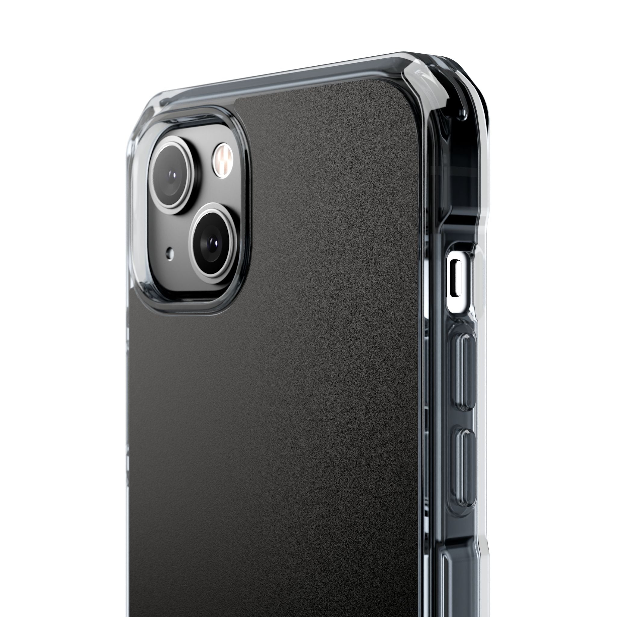 Black - Clear Impact Case for iPhone