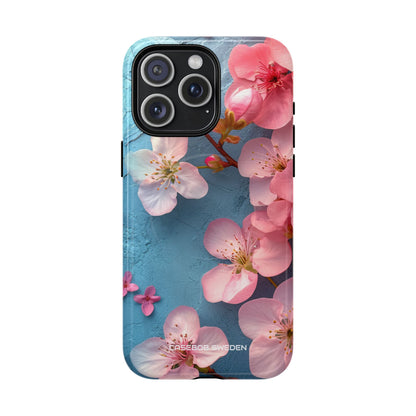 Blossom Serenity Case - Tough + MagSafe® iPhone 15 Phone Case