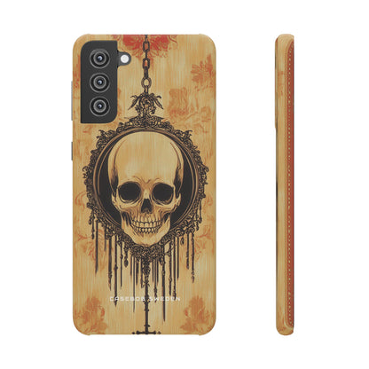 Gothic Skull Elegance Samsung S21 - Slim Phone Case