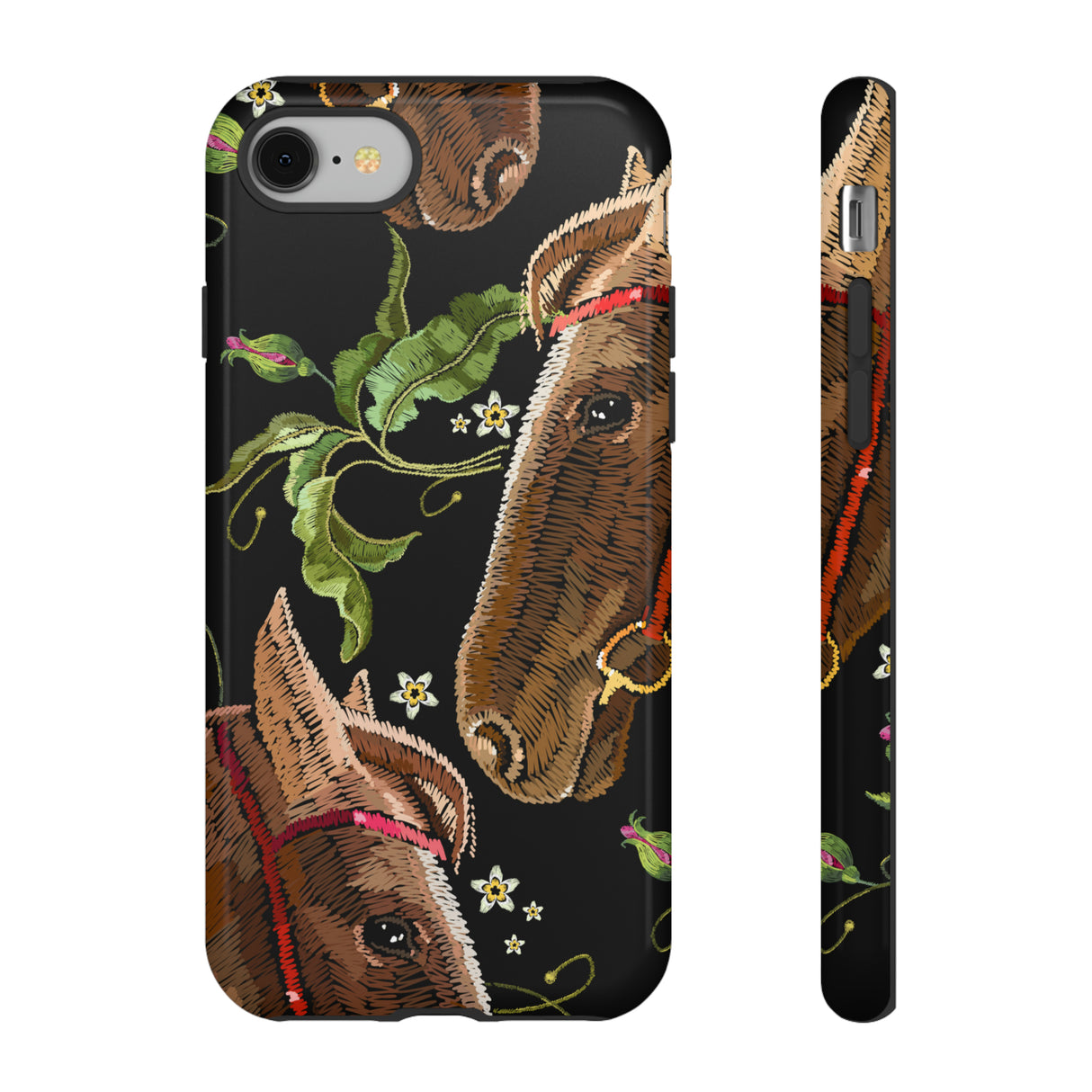 Horse Drawing - Protective Phone Case