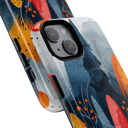 Whimsical Nature - Tough + MagSafe® iPhone 14 Phone Case