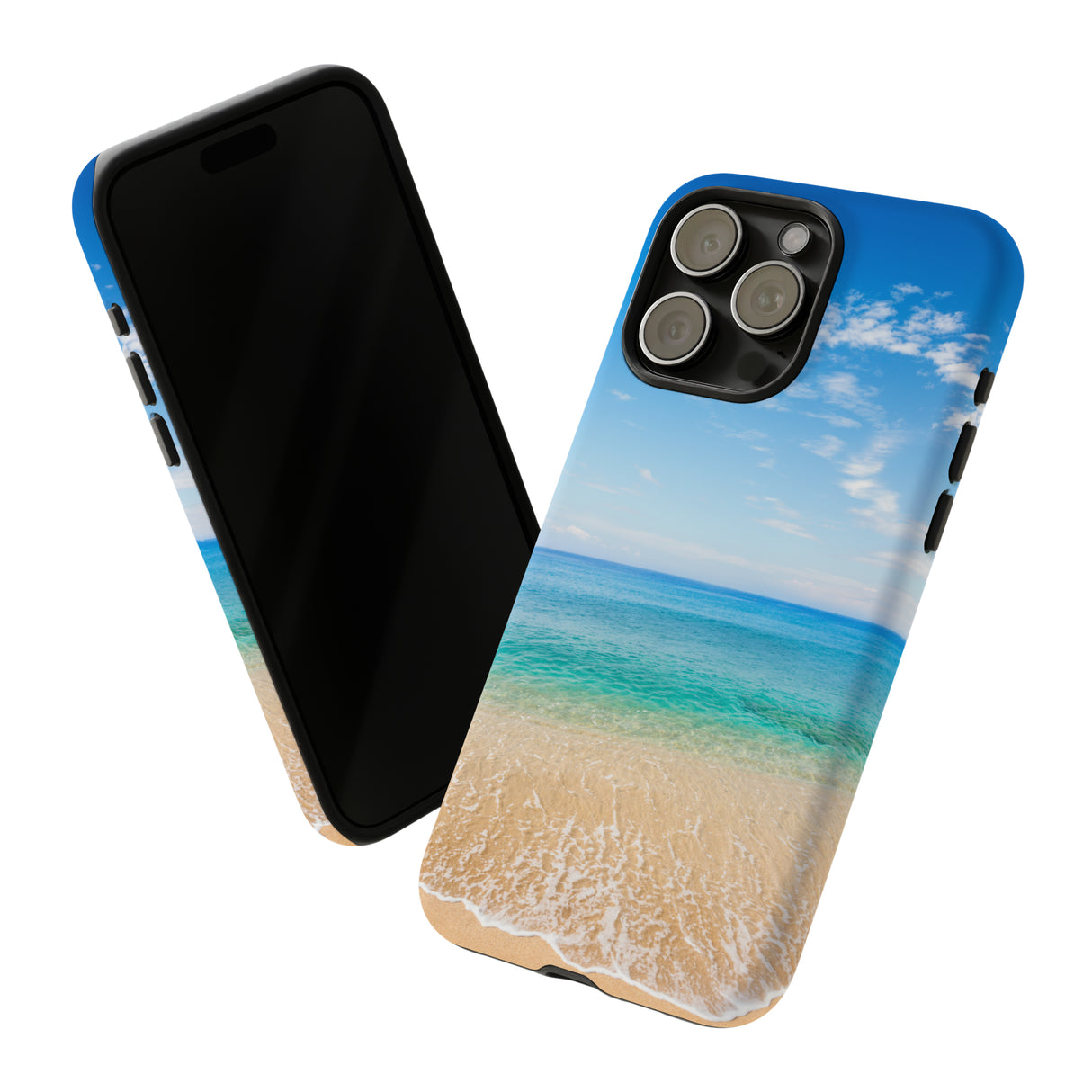 Tropical Beach - Protective Phone Case