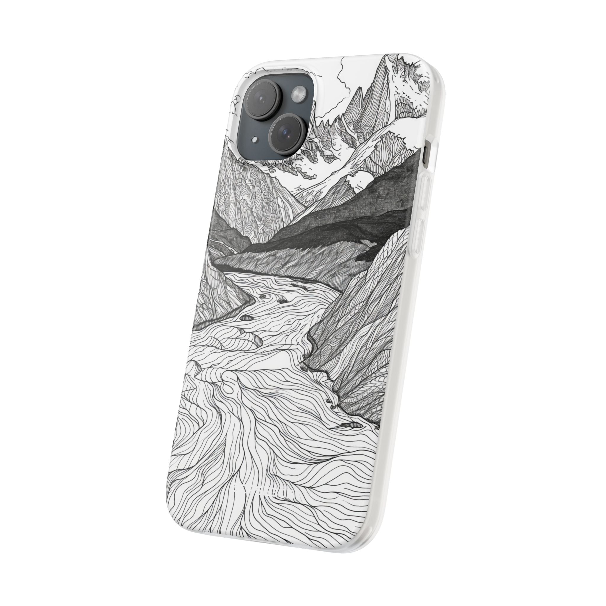 Mountain Tranquility | Flexible Phone Case for iPhone