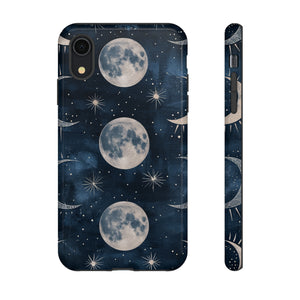 Lunar Phases Serenity - Protective Phone Case