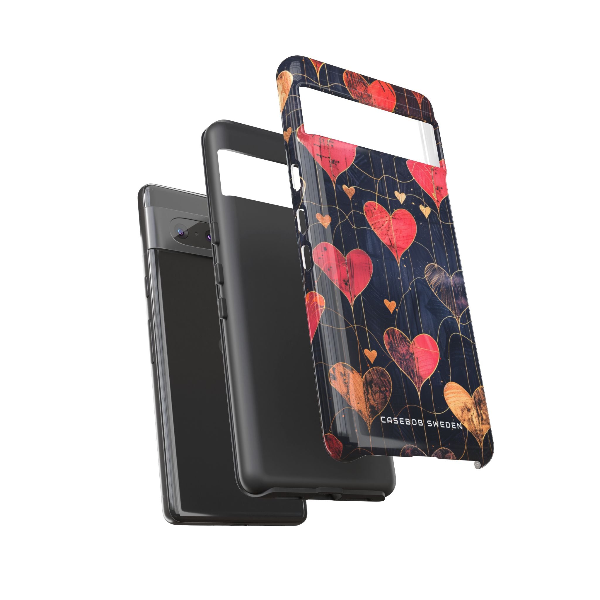 Gradient Heartflow Harmony Google Pixel 7 - Tough Phone Case