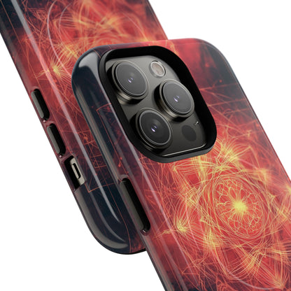 Radiant Mandala iPhone 14 Pro Case - Tough+