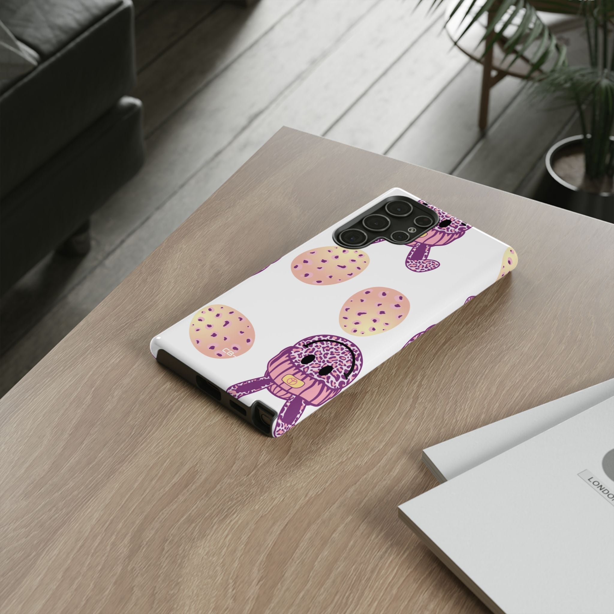 Playful Cheetah Whimsy - Samsung Case