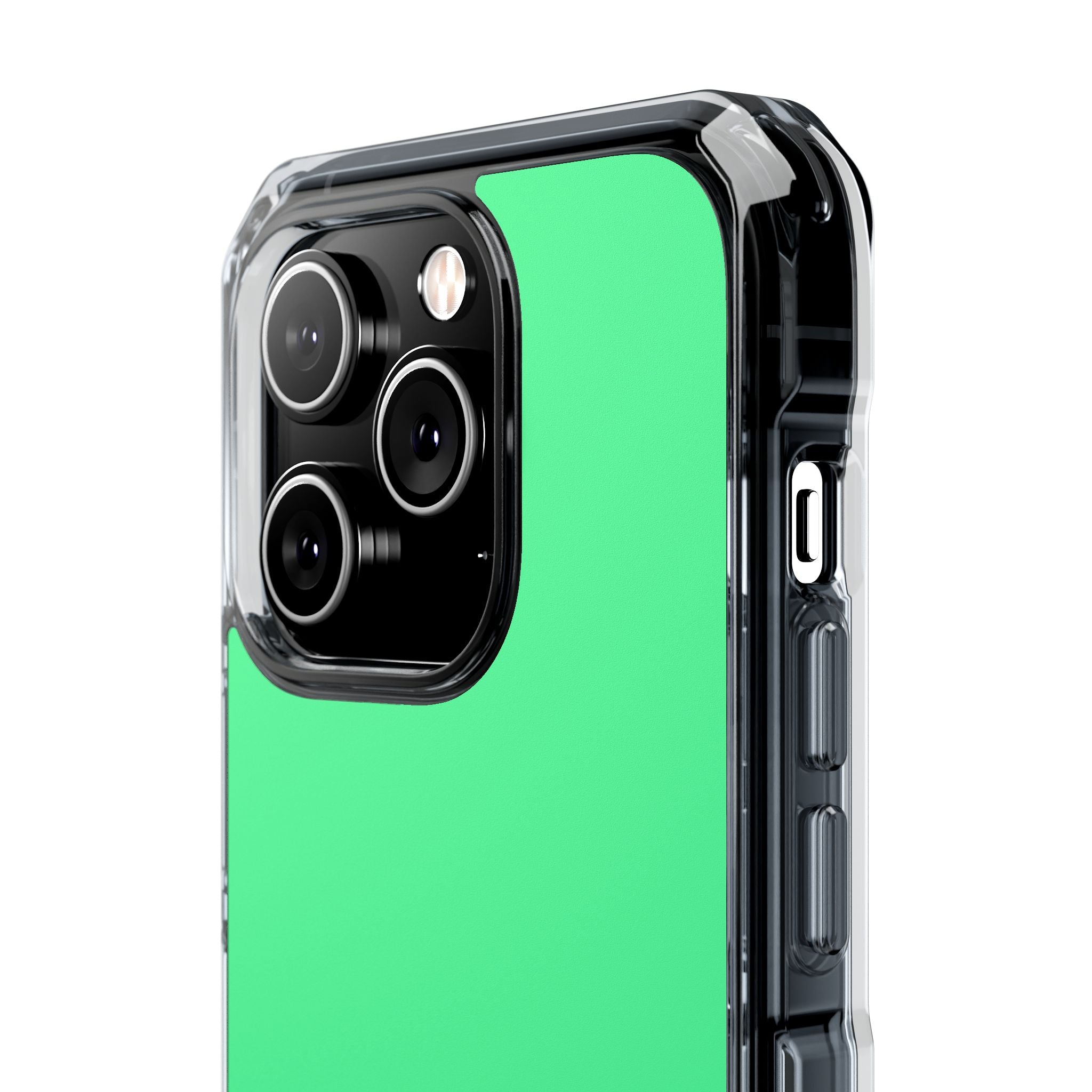 Sea Green - Clear Impact Case for iPhone