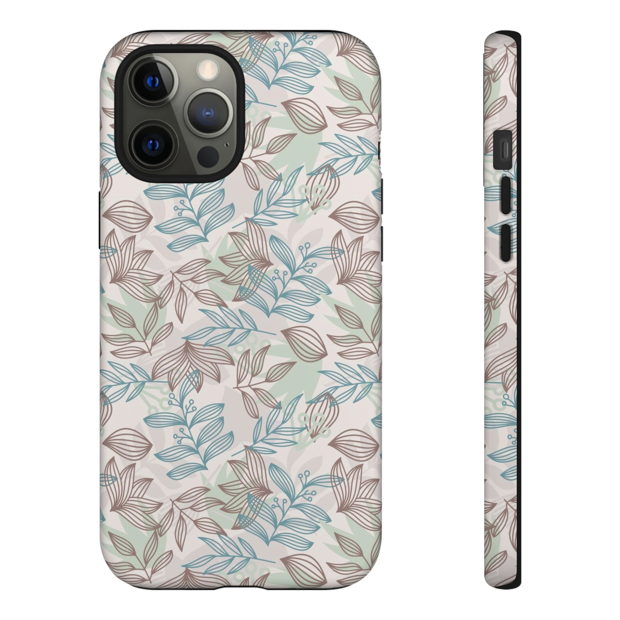 Minty Leaf - Protective Phone Case