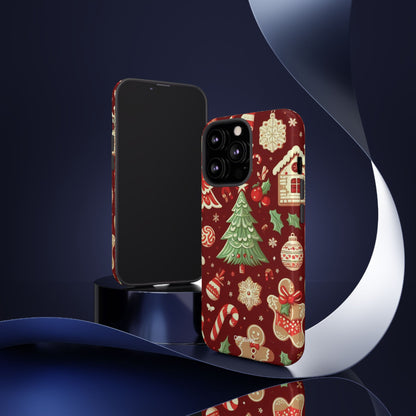Gingerbread Joy Awaits - iPhone Case