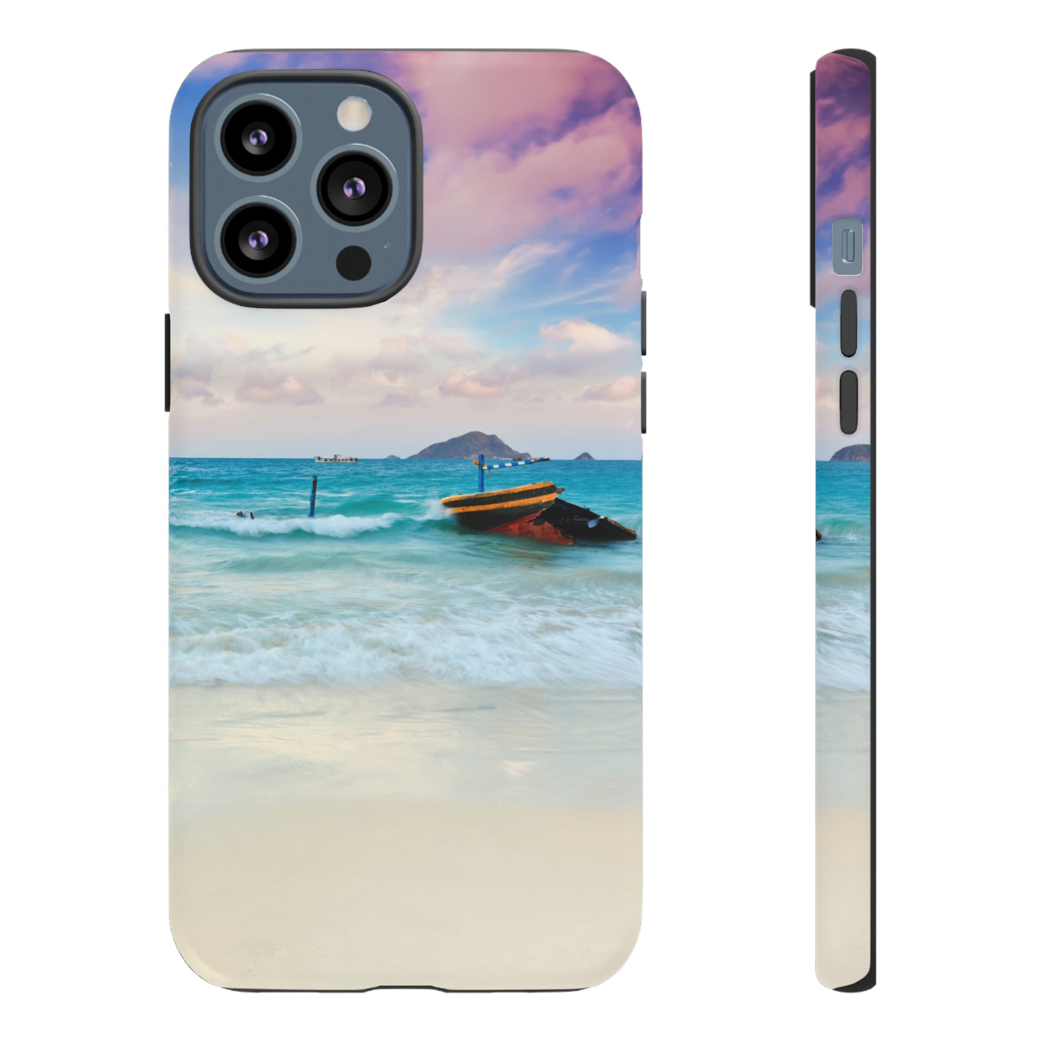 Sunset over Con Dao. Vietnam - Protective Phone Case