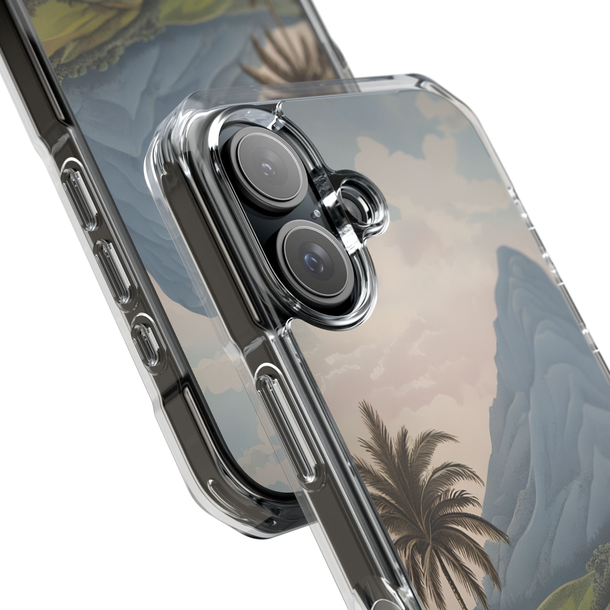Serene Mountain Oasis iPhone Case - Impact