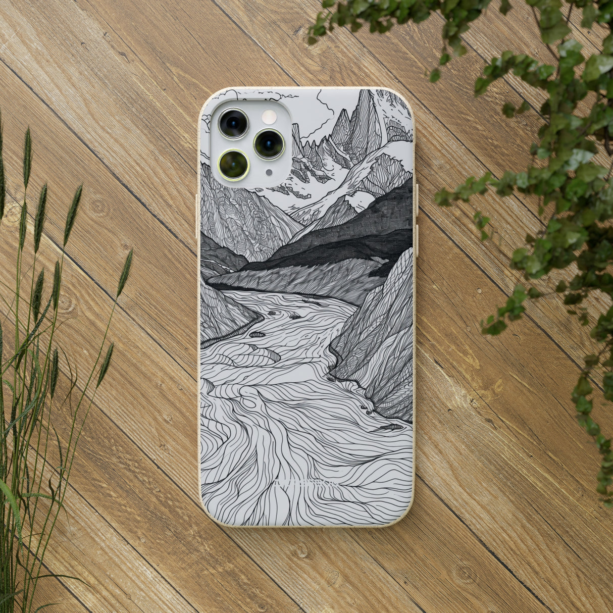 Mountain Tranquility | Biodegradable Phone Case