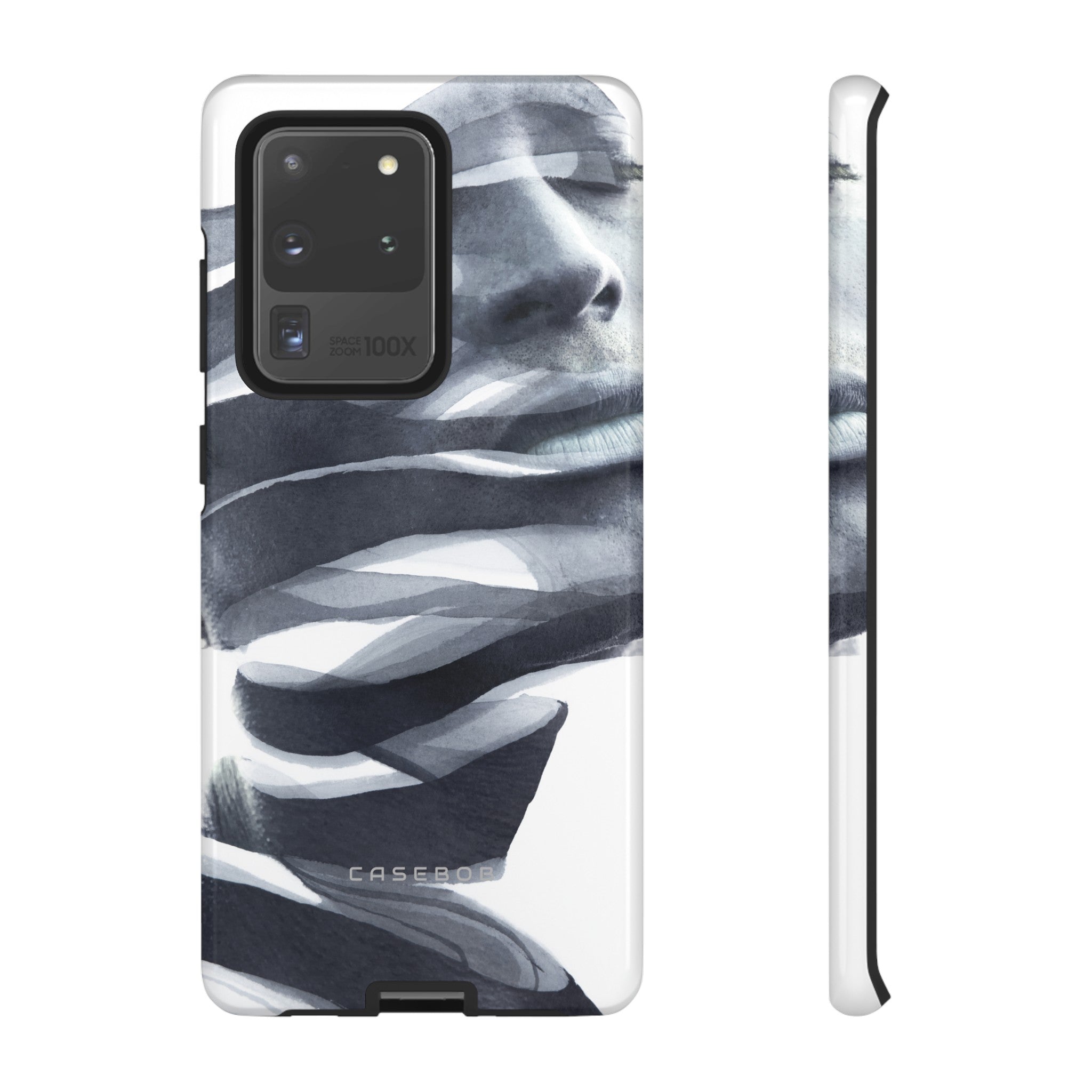 Abstract face - Protective Phone Case