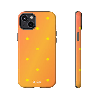 Sunset Dots Radiance - iPhone Case
