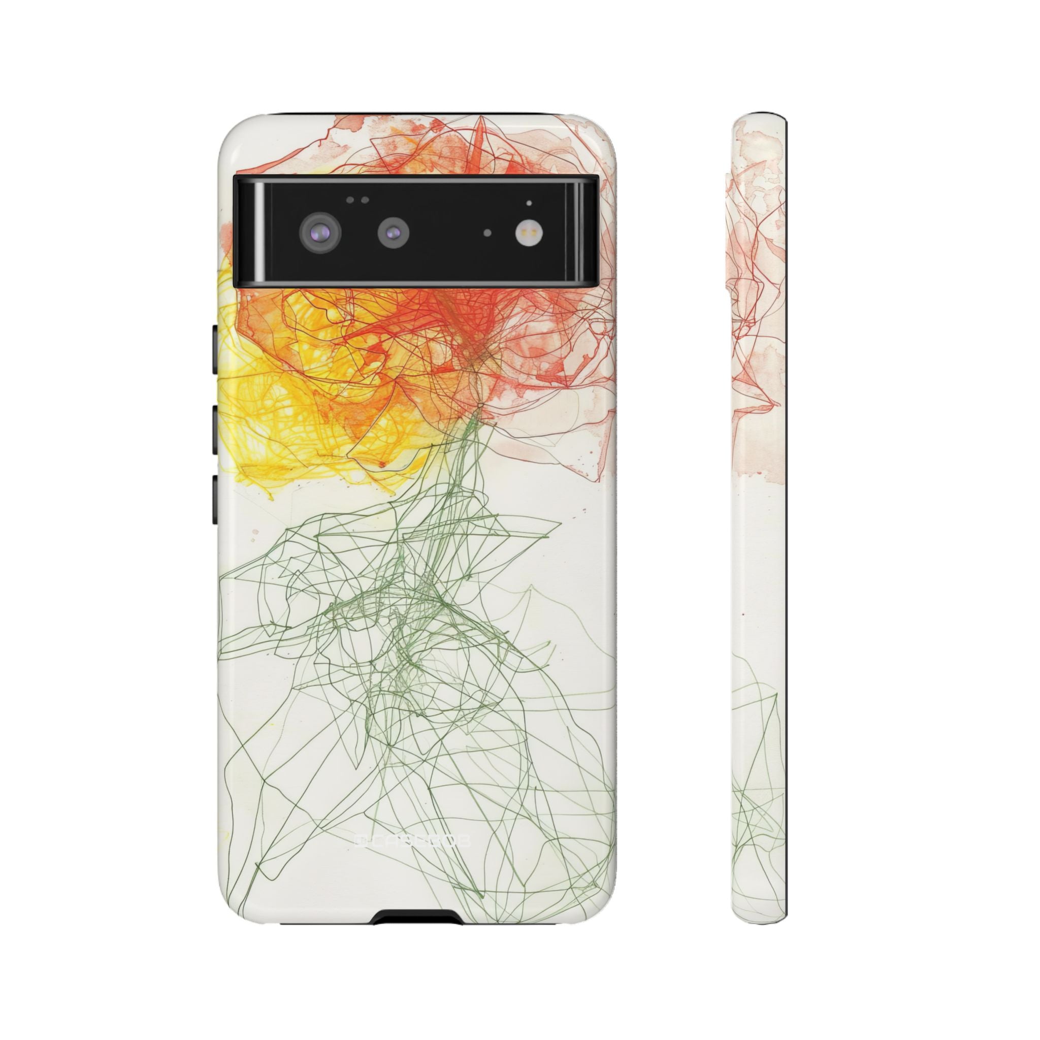 Fiery Blossom - Phone Case for Google Pixel