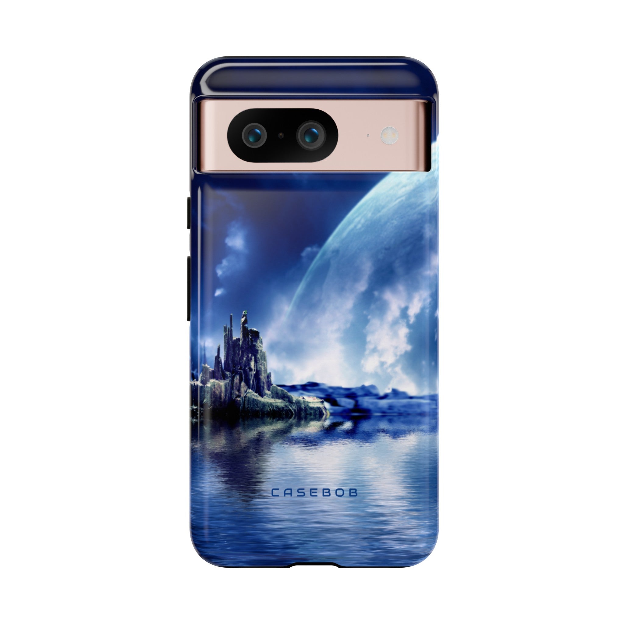 Landscape in fantasy planet - Protective Phone Case