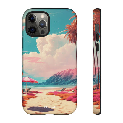 Vibrant Umbrellas Stand - iPhone Case