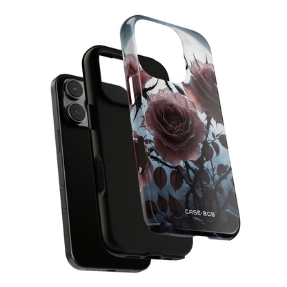 Moonlit Roses iPhone 16 Pro Case - Tough