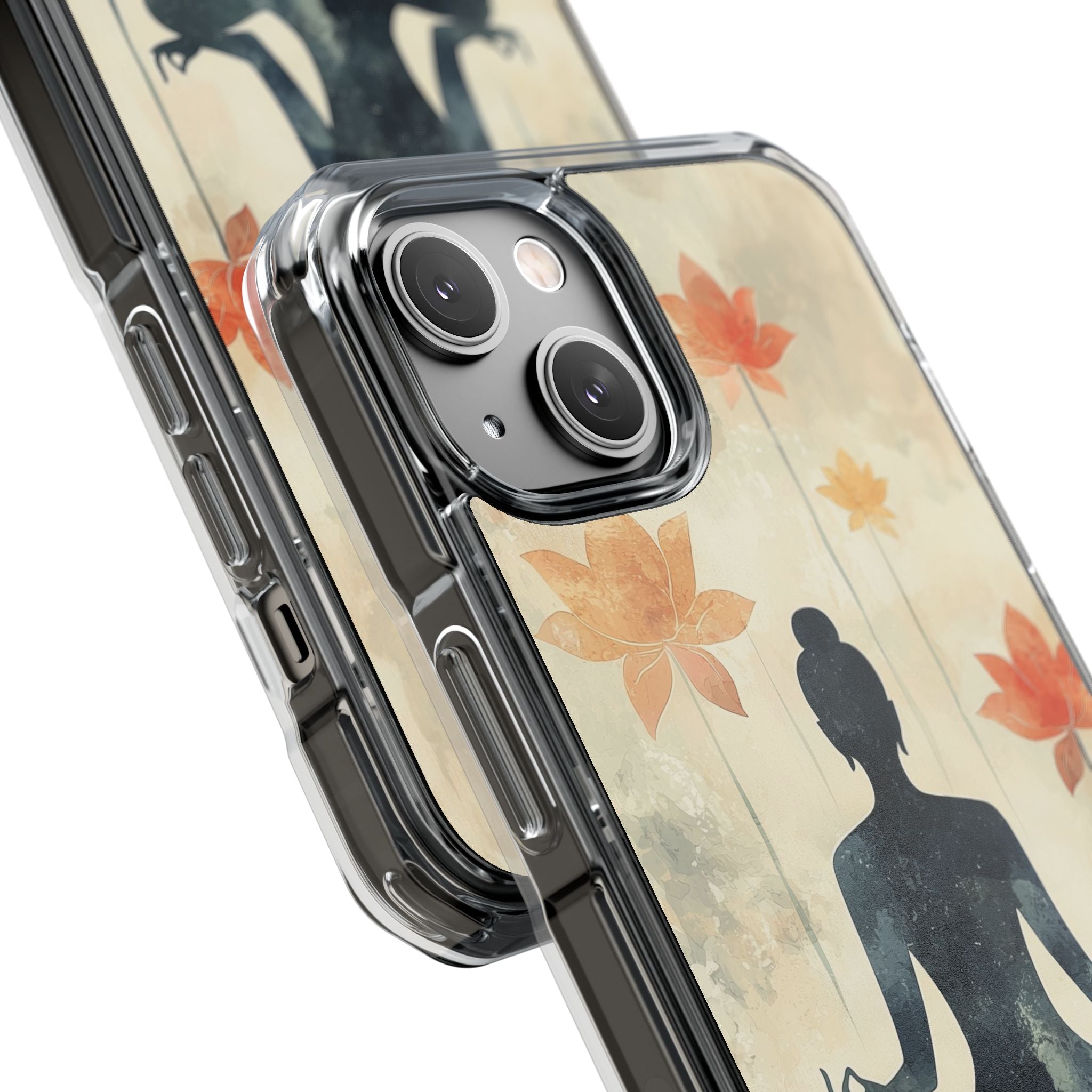 Lotus Blooms Surround iPhone Case - Impact