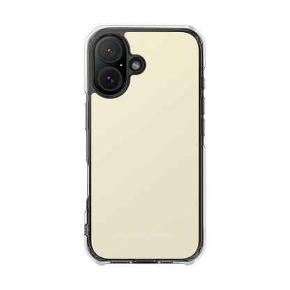 Cornsilk iPhone 16 - Clear Impact Phone Case