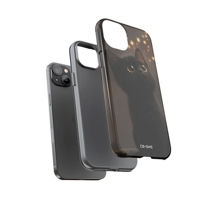 Kitten Gazes Up - iPhone Case