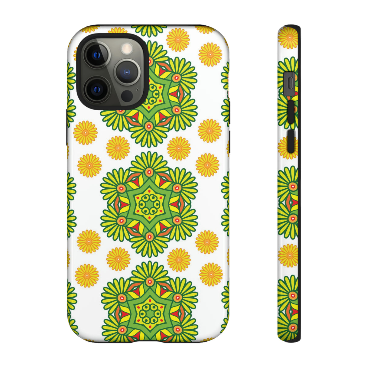 Lime Mandela - Protective Phone Case